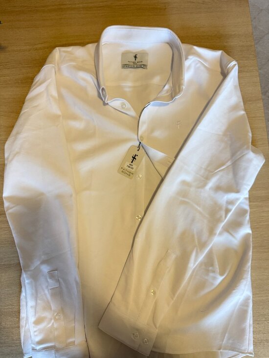 Father Sons long sleeve white button up BRAND NEW - Picture 1 of 5